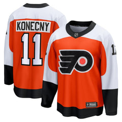 Travis Konecny Philadelphia Flyers Fanatics Home Breakaway Jersey - NHL Jerseys