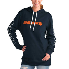 Chicago Bears G-III 4Her by Carl Banks Women's Extra Inning Pullover Hoodie | NFL On sale