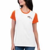 Denver Broncos G-III 4Her by Carl Banks Women's Fashion Illustration T-Shirt | NFL Sale