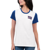 New York Giants G-III 4Her by Carl Banks Women's Fashion Illustration T-Shirt | NFL Outlet