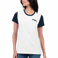 Seattle Seahawks G-III 4Her by Carl Banks Women's Fashion Illustration T-Shirt | NFL Discount