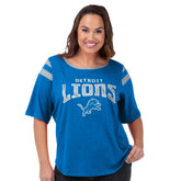 Detroit Lions G-III 4Her by Carl Banks Women's Plus Size Linebacker T-Shirt | NFL US