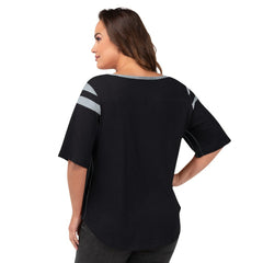 Las Vegas Raiders G-III 4Her by Carl Banks Women's Plus Size Linebacker T-Shirt | NFL New
