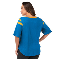 Los Angeles Chargers G-III 4Her by Carl Banks Women's Plus Size Linebacker T-Shirt | NFL Near me