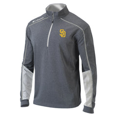 San Diego Padres Columbia Omni-Wick Shotgun 2.0 Quarter-Zip Pullover Top - MLB Pullover
