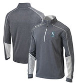 Seattle Mariners Columbia Omni-Wick Shotgun 2.0 Quarter-Zip Pullover Top - MLB Pullover