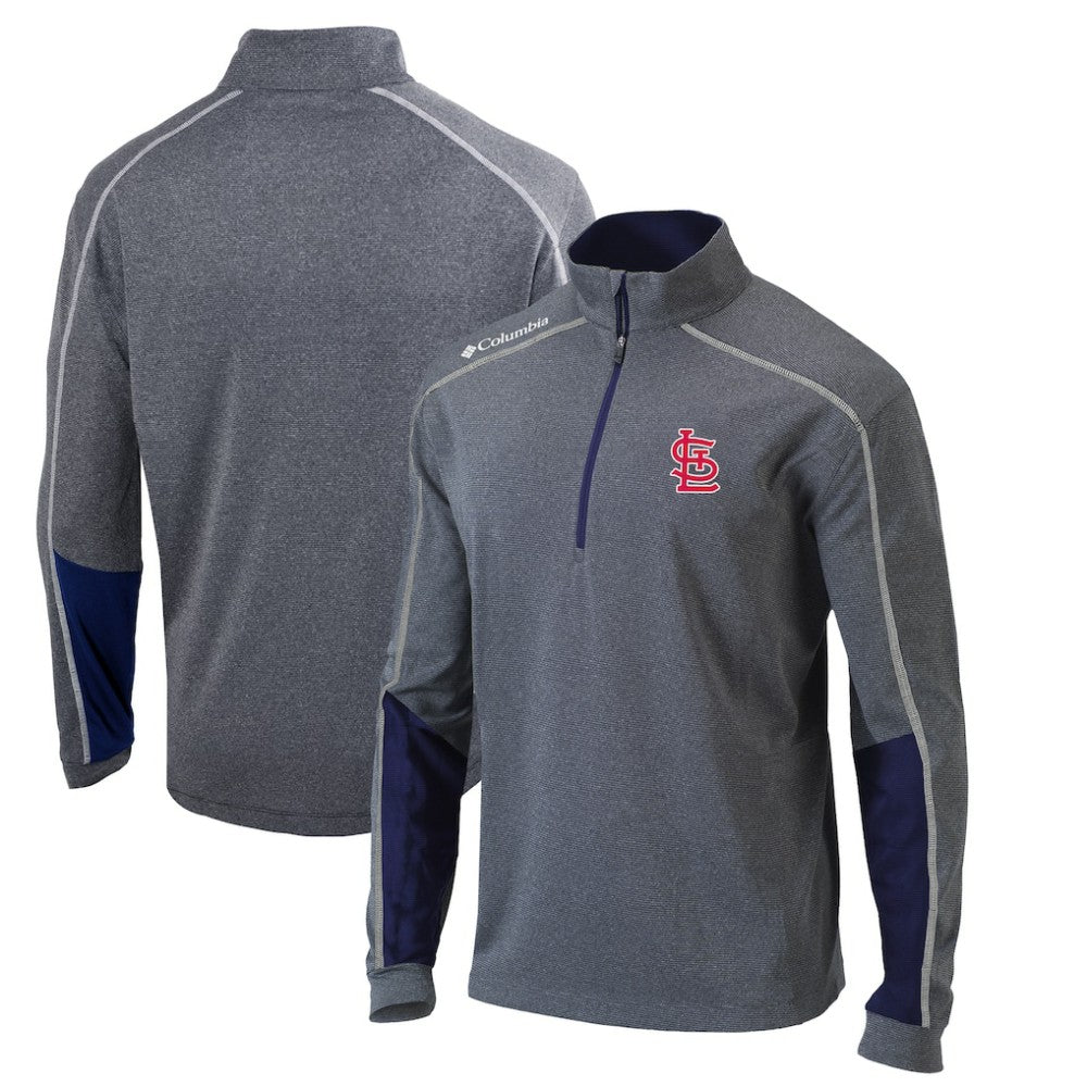 St. Louis Cardinals Columbia Omni-Wick Shotgun 2.0 Quarter-Zip Pullover Top - MLB Pullover