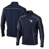 Cleveland Guardians Columbia Omni-Wick Shotgun Quarter-Zip Pullover Top - MLB Pullover