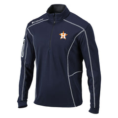 Houston Astros Columbia Omni-Wick Shotgun Quarter-Zip Pullover Top - MLB Pullover