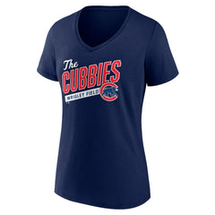 Chicago Cubs Women's Hometown Collection Those Cubbies V-Neck T-Shirt - MLB T-shirts