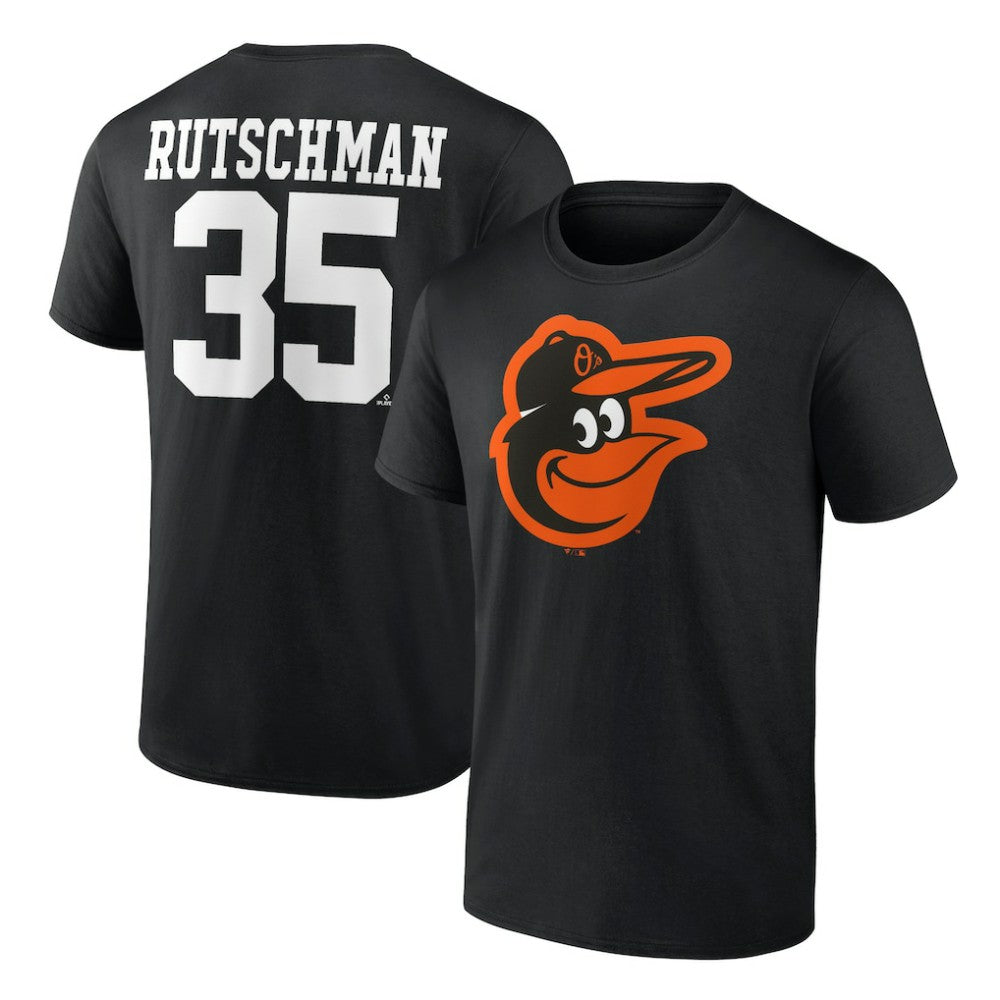 Adley Rutschman Baltimore Orioles Player Icon Name & Number T-Shirt - MLB T-shirts