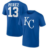 Salvador Perez Kansas City Royals Player Icon Name & Number T-Shirt - MLB T-shirts