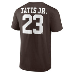 Fernando Tatis Jr. San Diego Padres Player Icon Name & Number T-Shirt - MLB T-shirts