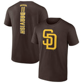 Yu Darvish San Diego Padres Playmaker Name & Number T-Shirt - MLB T-shirts