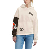 Cleveland Browns Tommy Hilfiger Women's Harriet Pullover Hoodie | NFL Near me
