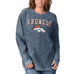 Denver Broncos G-III 4Her by Carl Banks Women's Comfy Cord Pullover Sweatshirt | NFL US