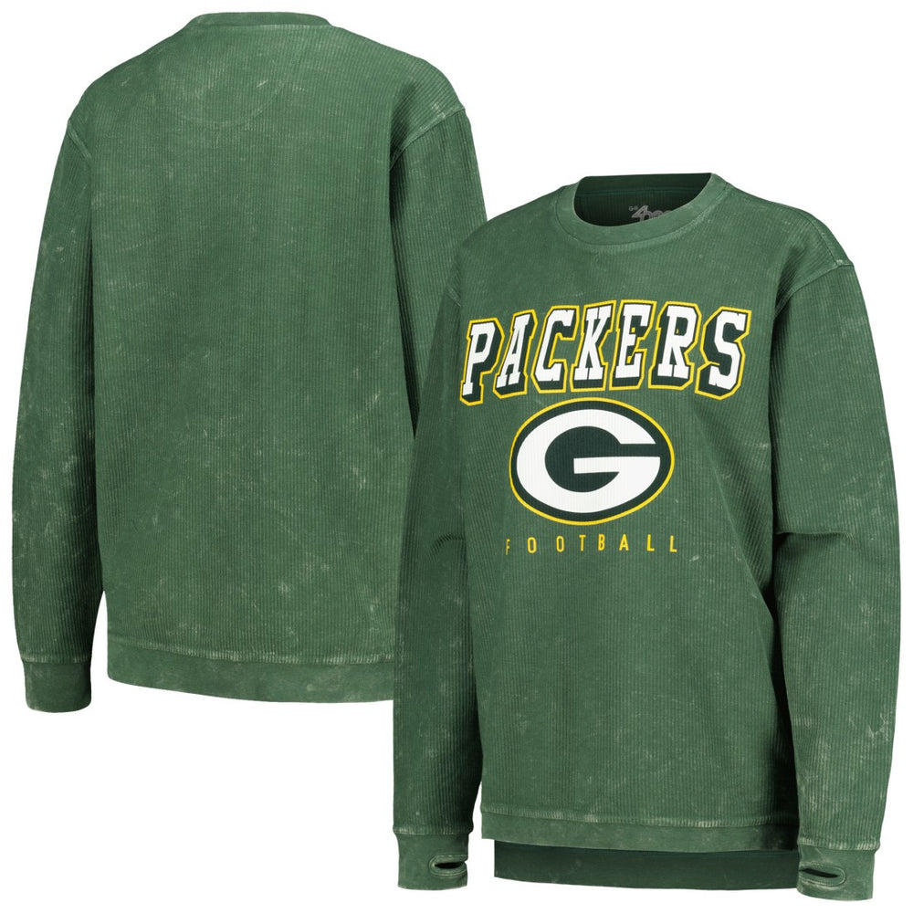 Green Bay Packers G-III 4Her by Carl Banks Women's Comfy Cord Pullover Sweatshirt | NFL Hot