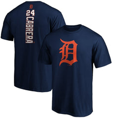Detroit Tigers Playmaker Name & Number T-Shirt - MLB T-shirts