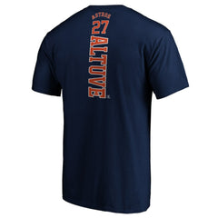 Jose Altuve Houston Astros Playmaker Name & Number T-Shirt - MLB T-shirts