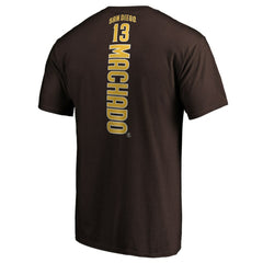 Manny Machado San Diego Padres Playmaker Name & Number T-Shirt - MLB T-shirts