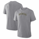 Milwaukee Brewers Fanatics Play Tribute Tri-Blend T-Shirt - MLB T-shirts
