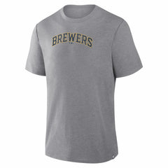 Milwaukee Brewers Fanatics Play Tribute Tri-Blend T-Shirt - MLB T-shirts