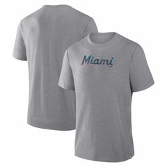 Miami Marlins Fanatics Play Tribute Tri-Blend T-Shirt - MLB T-shirts
