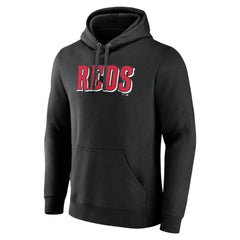 Cincinnati Reds Official Wordmark Pullover Hoodie - MLB Hoodies