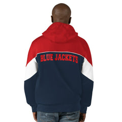 Columbus Blue Jackets Starter Power Forward Full-Zip Hoodie - NHL Hoodies