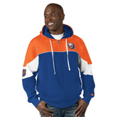 New York Islanders Starter Power Forward Full-Zip Hoodie - NHL Hoodies