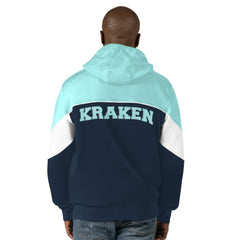 Seattle Kraken Starter Power Forward Full-Zip Hoodie - NHL Hoodies