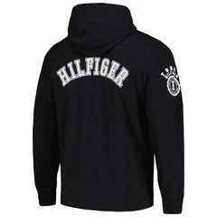 Las Vegas Raiders Tommy Hilfiger Morgan Long Sleeve Hoodie T-Shirt | NFL Discount