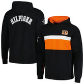 Cincinnati Bengals Tommy Hilfiger Morgan Long Sleeve Hoodie T-Shirt | NFL New