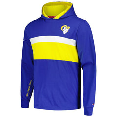 Los Angeles Rams Tommy Hilfiger Morgan Long Sleeve Hoodie T-Shirt | NFL Discount