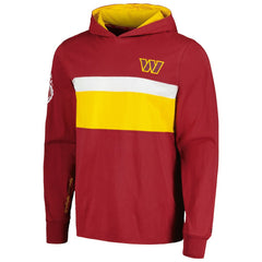 Washington Commanders Tommy Hilfiger Morgan Long Sleeve Hoodie T-Shirt | NFL Sale