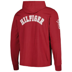 Washington Commanders Tommy Hilfiger Morgan Long Sleeve Hoodie T-Shirt | NFL Sale