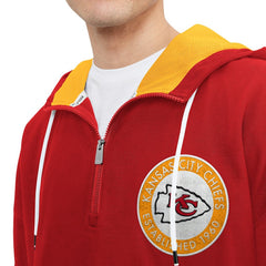 Kansas City Chiefs Tommy Hilfiger Aaron Quarter-Zip Hoodie | NFL On sale
