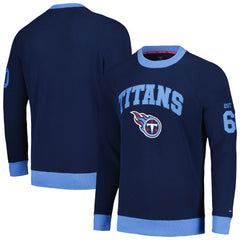 Tennessee Titans Tommy Hilfiger Reese Raglan Tri-Blend Pullover Sweatshirt | NFL Near me