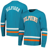 Miami Dolphins Tommy Hilfiger Nolan Long Sleeve T-Shirt | NFL New