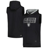 Las Vegas Raiders MSX by Michael Strahan Marathon Sleeveless Pullover Hoodie | NFL Near me