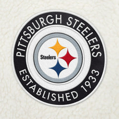 Pittsburgh Steelers Tommy Hilfiger Jordan Sherpa Quarter-Zip Sweatshirt | NFL Outlet