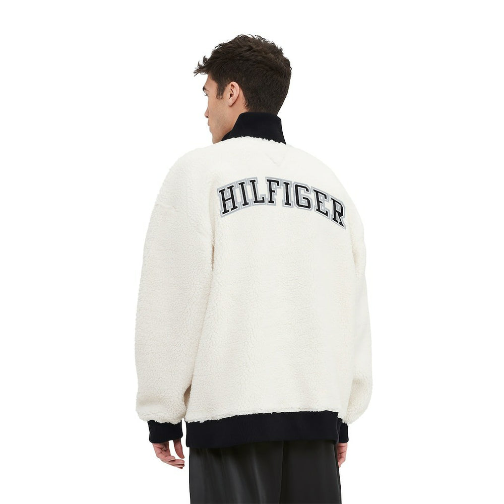 Las Vegas Raiders Tommy Hilfiger Jordan Sherpa Quarter-Zip Sweatshirt | NFL On sale