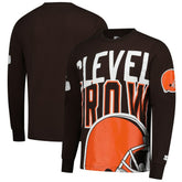 Cleveland Browns Starter Clutch Hit Long Sleeve T-Shirt | NFL Sale