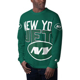 New York Jets Starter Clutch Hit Long Sleeve T-Shirt | NFL Hot