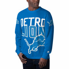 Detroit Lions Starter Clutch Hit Long Sleeve T-Shirt | NFL Discount