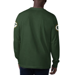 Green Bay Packers Starter Clutch Hit Long Sleeve T-Shirt | NFL Discount