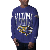 Baltimore Ravens Starter Clutch Hit Long Sleeve T-Shirt | NFL Outlet