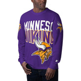 Minnesota Vikings Starter Clutch Hit Long Sleeve T-Shirt | NFL On sale