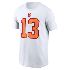 Tampa Bay Buccaneers Mike Evans '76 50th Season Name & Number T-Shirt | NFL Online