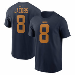 Green Bay Packers Josh Jacobs Player Name & Number T-Shirt | NFL Online